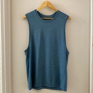 Lululemon Blue Metal Vent Tank Top